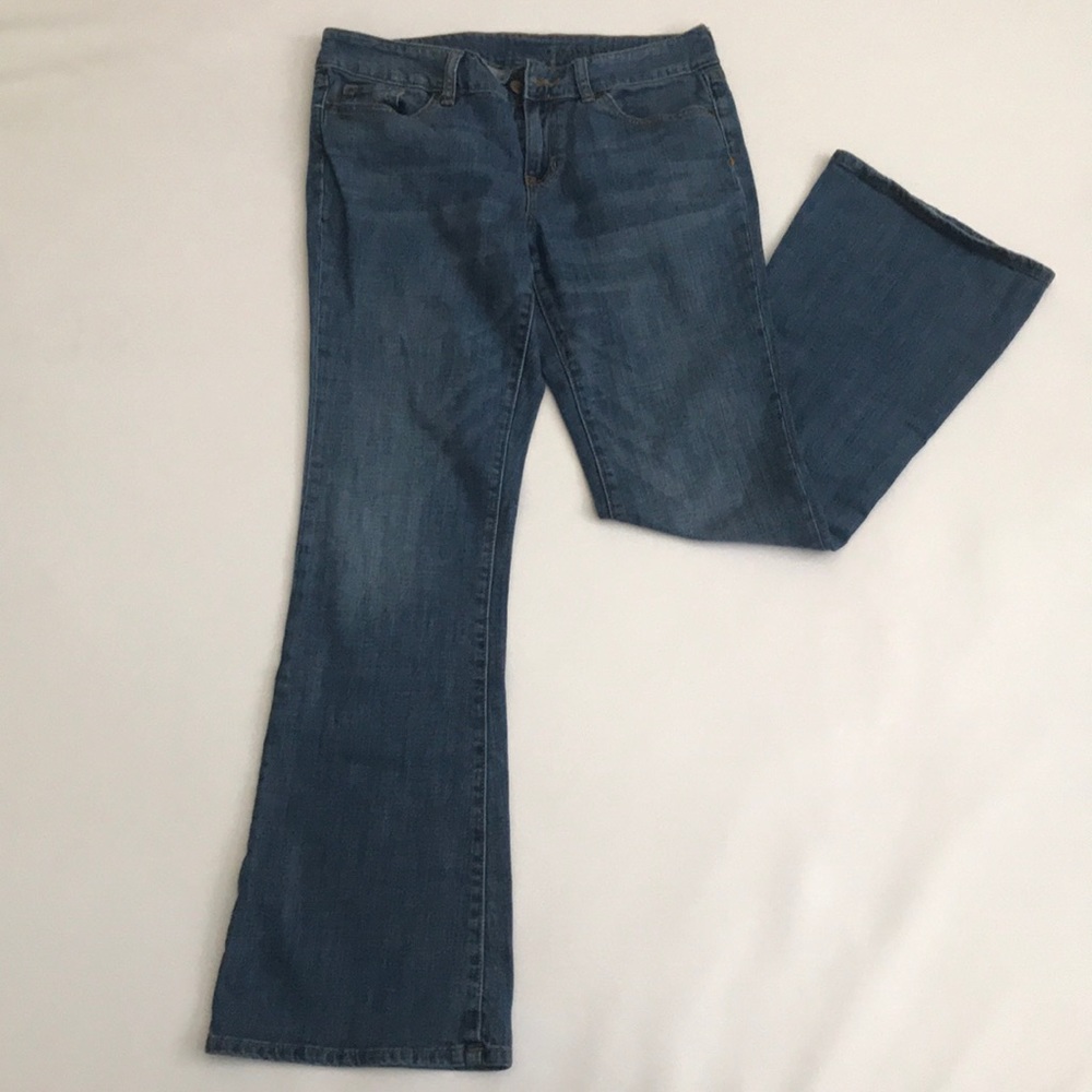 Gap Denim Mid Rise Flair Jeans